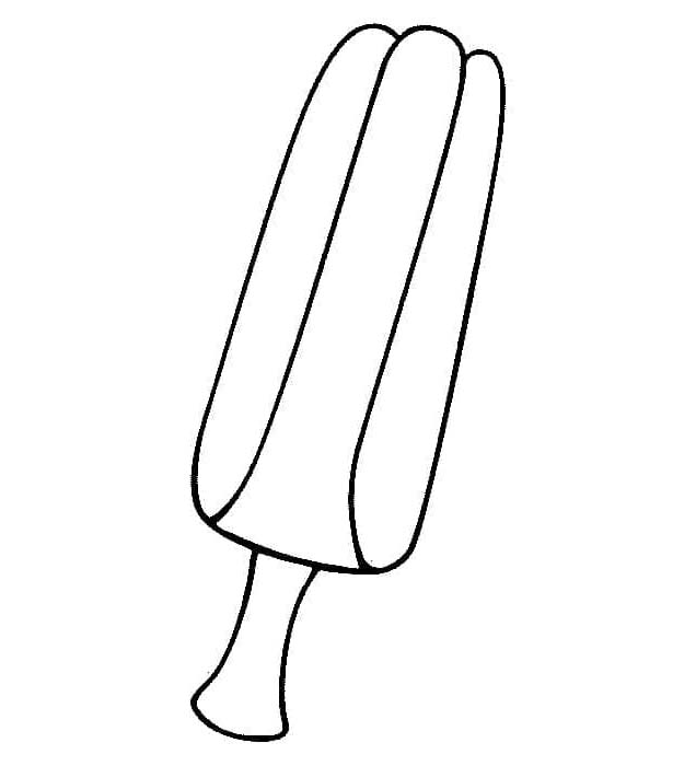 印刷 アイスキャンディー 描く ぬりえ