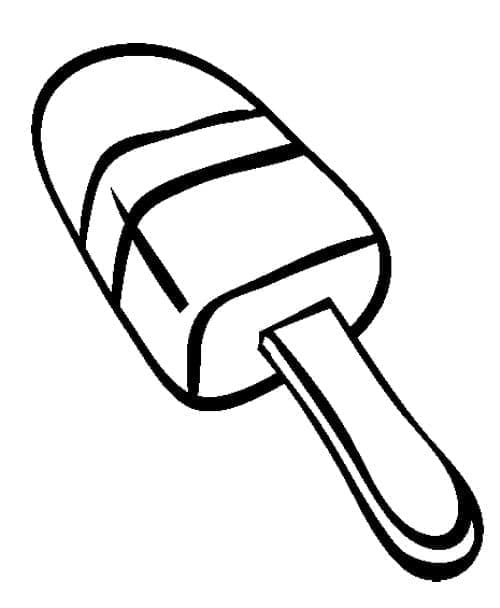 印刷 アイスキャンディー ぬりえ