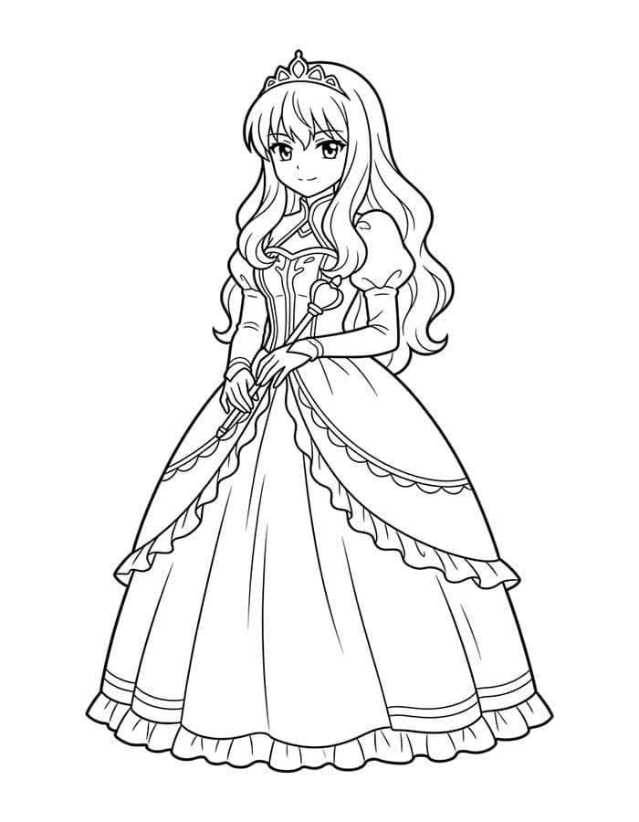 印刷 アニメプリンセス 描く ぬりえ