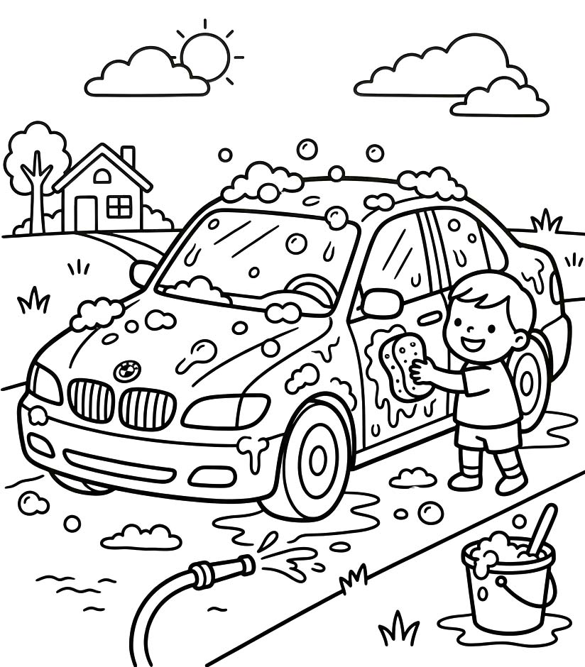 印刷 BMW ぬりえ