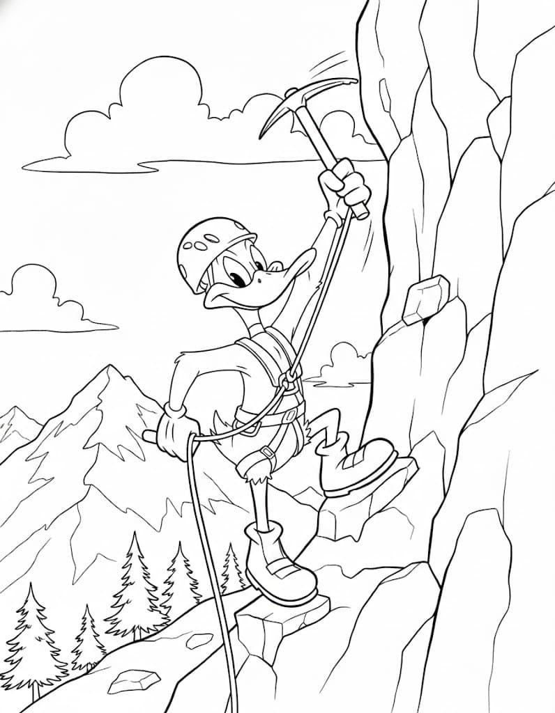 印刷 ダフィー・ダック 描く ぬりえ