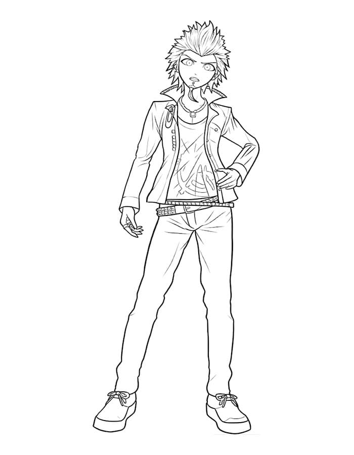 印刷 ダンガンロンパ 描く ぬりえ