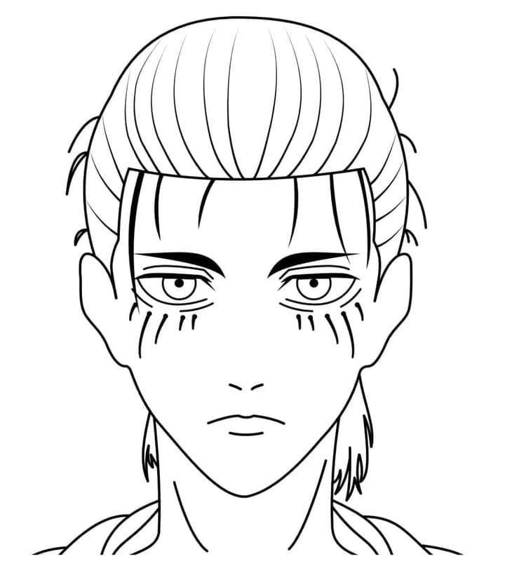 印刷 エレン・イェーガー 描く ぬりえ