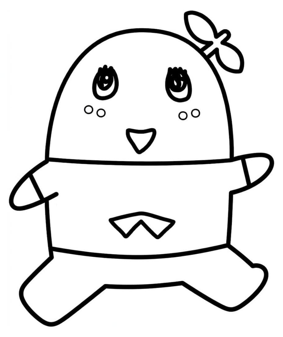 印刷 ふなっしー ぬりえ