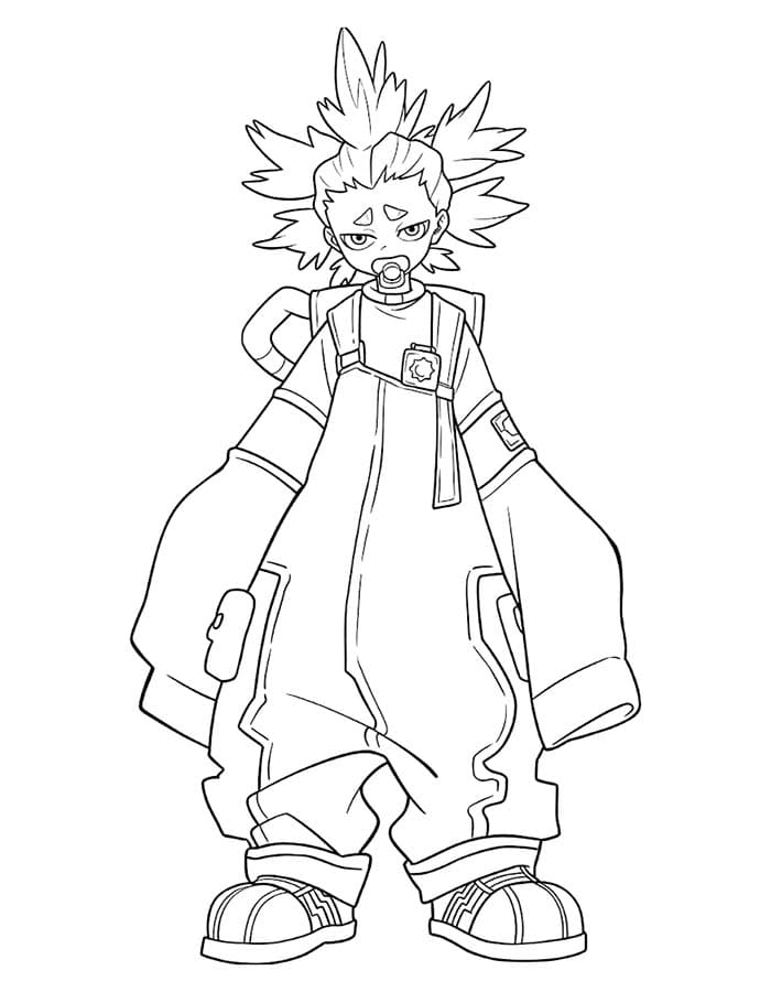 印刷 ガチアクタ 描く ぬりえ