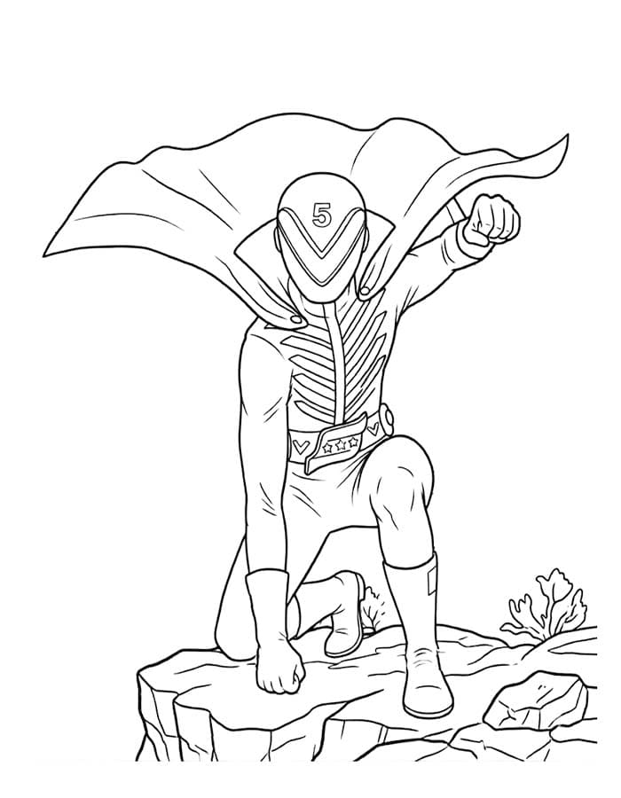 印刷 秘密戦隊ゴレンジャー 描く ぬりえ