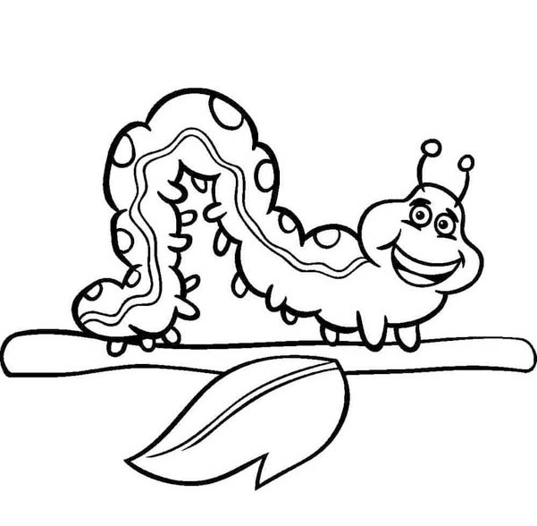 印刷 イモムシ 描く ぬりえ