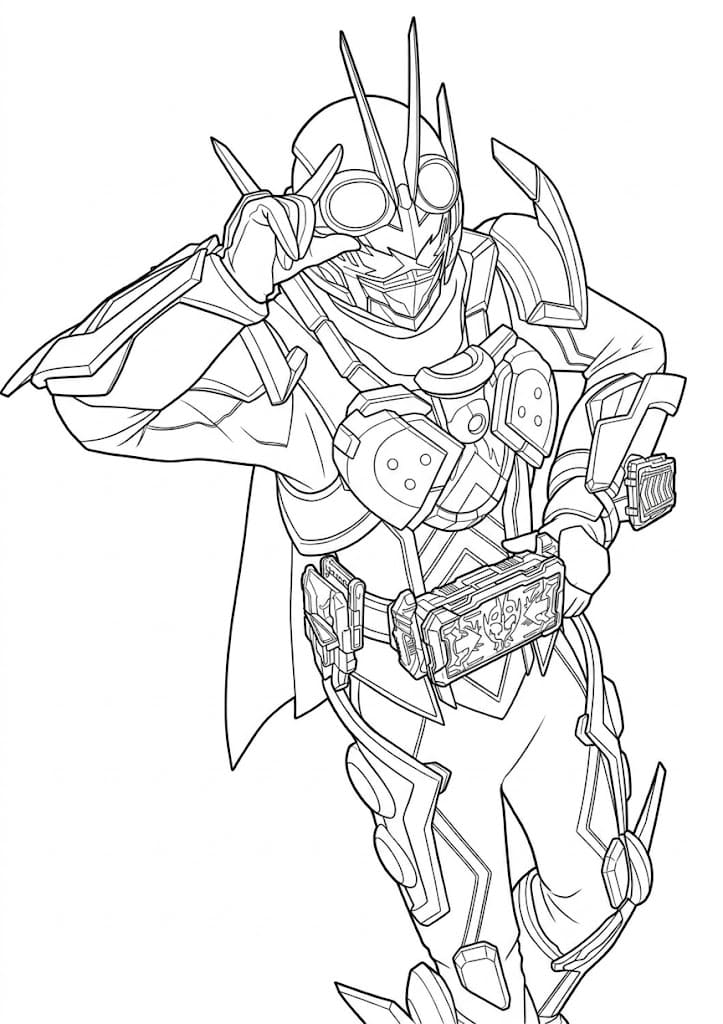 印刷 仮面ライダーガッチャード 描く ぬりえ