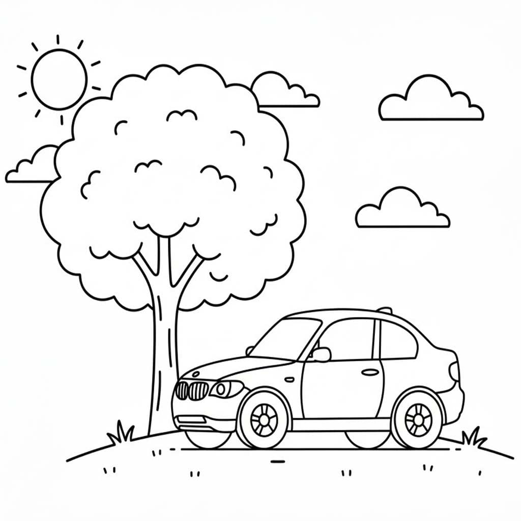 印刷可能 BMW 描く ぬりえ