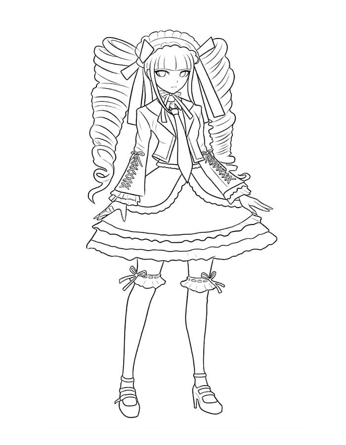 印刷可能 ダンガンロンパ 描く ぬりえ