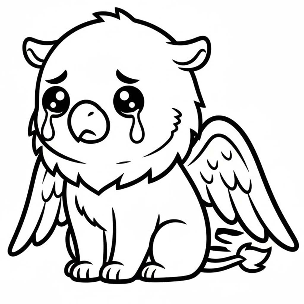 印刷可能 グリフィン 描く ぬりえ