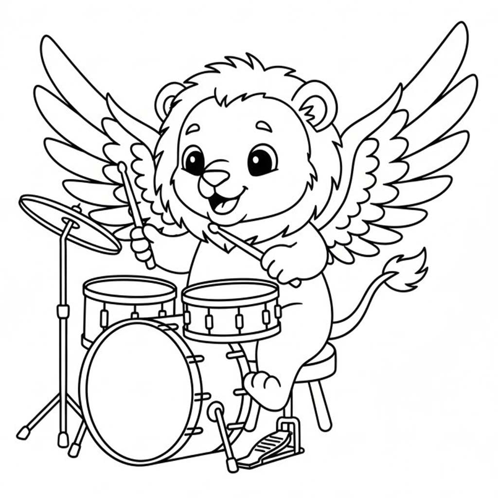 印刷可能 グリフィン ぬりえ