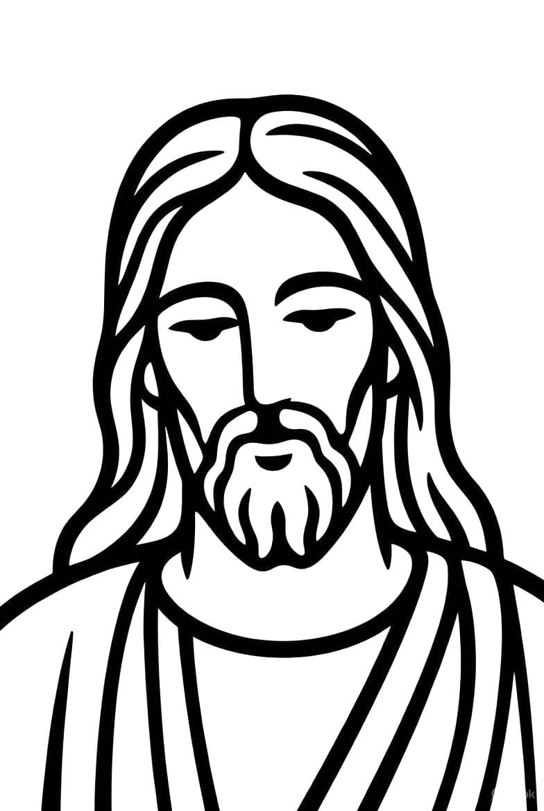 印刷可能 イエス 描く ぬりえ