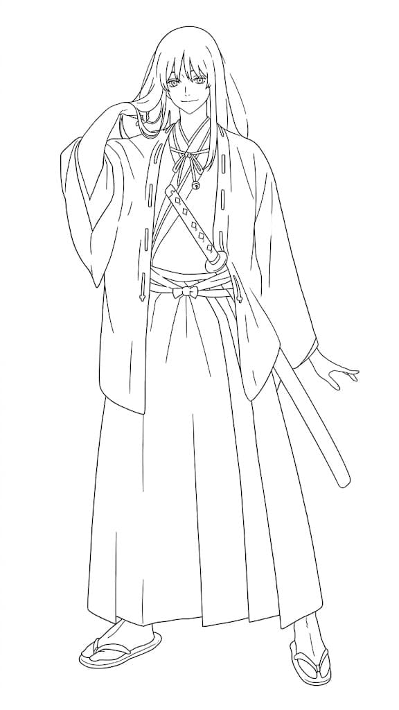 印刷可能 地獄楽 ぬりえ