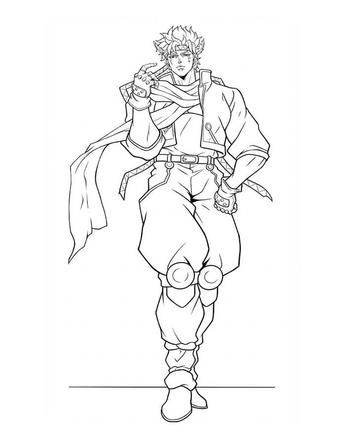 印刷可能 ジョジョの奇妙な冒険 描く ぬりえ