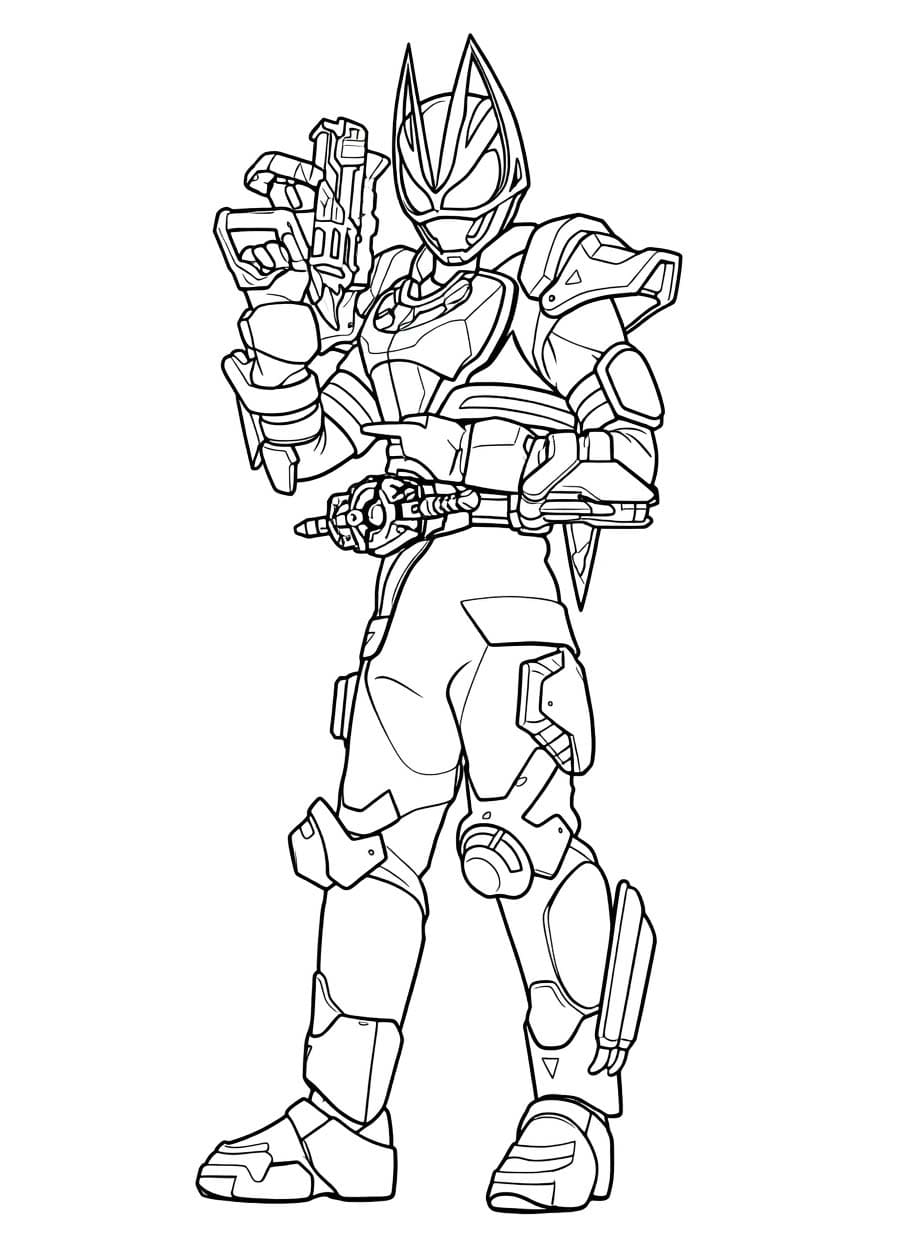 印刷可能 仮面ライダーギーツ ぬりえ