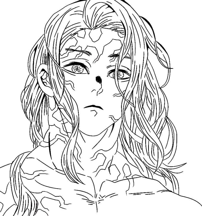 印刷可能 鬼舞辻無惨 描く ぬりえ