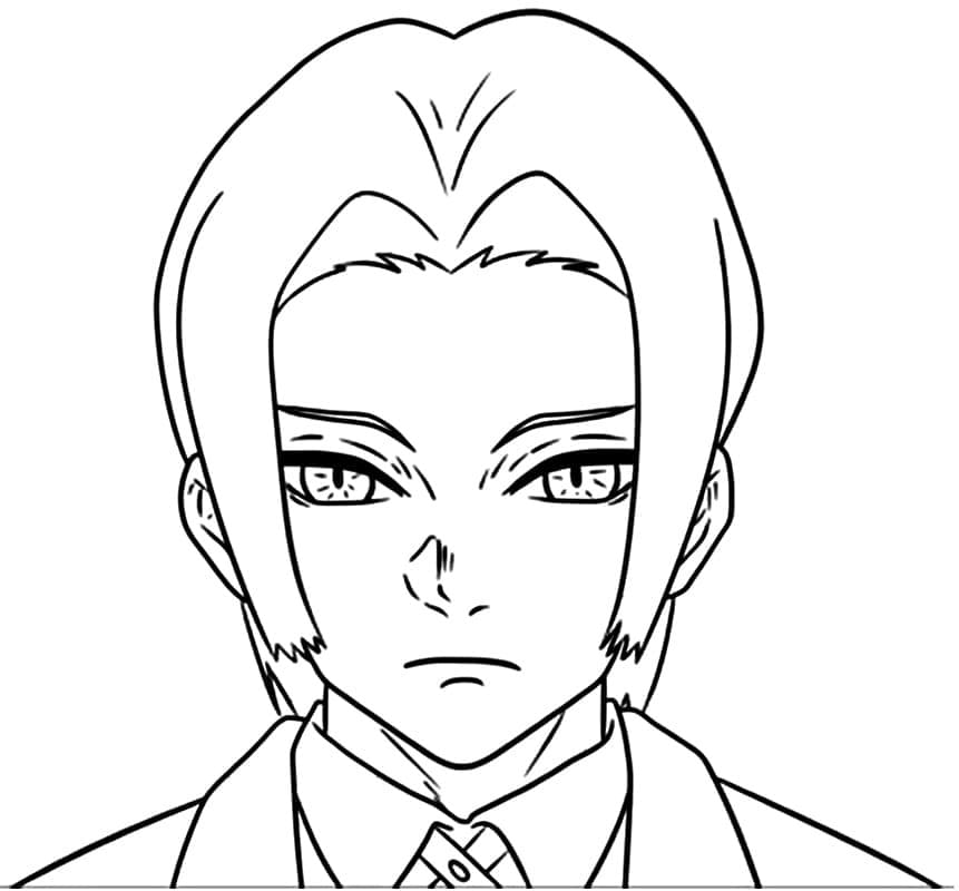 印刷可能 鬼舞辻無惨 ぬりえ