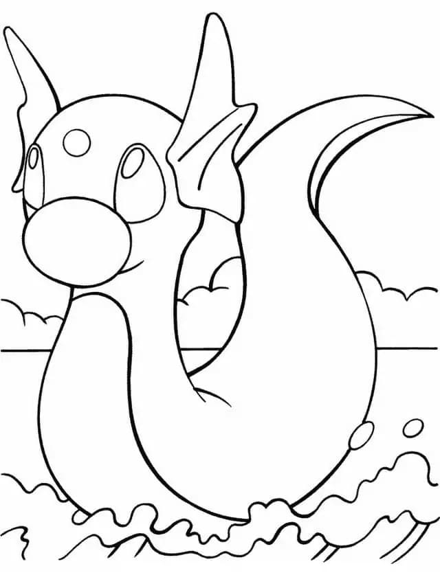 印刷可能 ミニリュウ ぬりえ