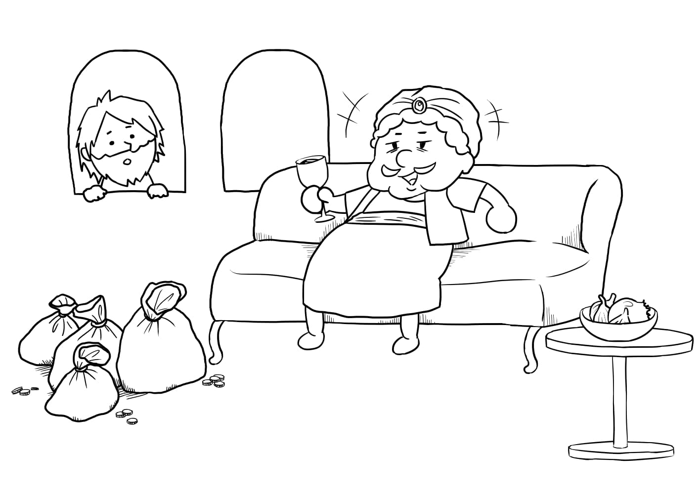 印刷可能 ラザロ 描く ぬりえ