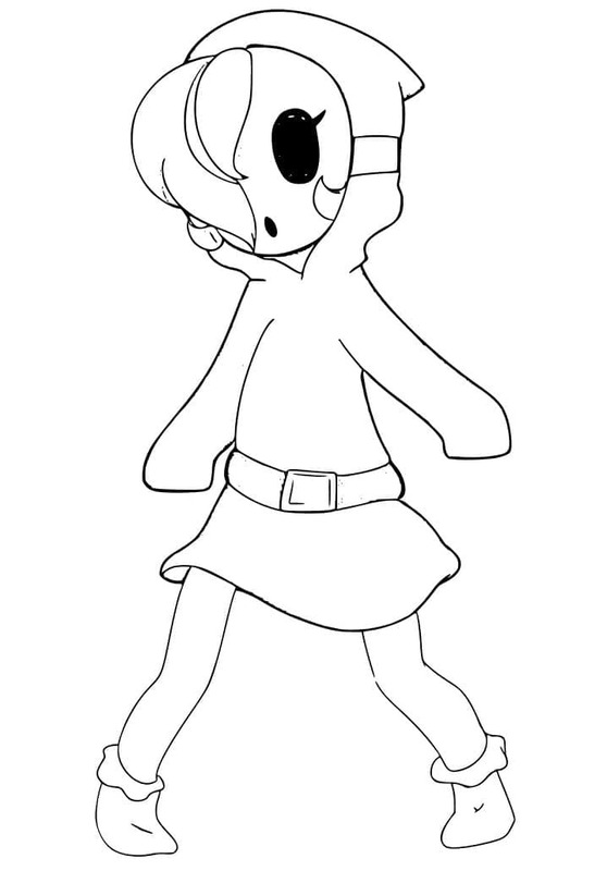 印刷可能 シャイガイ 描く ぬりえ