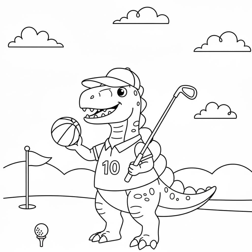 印刷可能 スピノサウルス ぬりえ