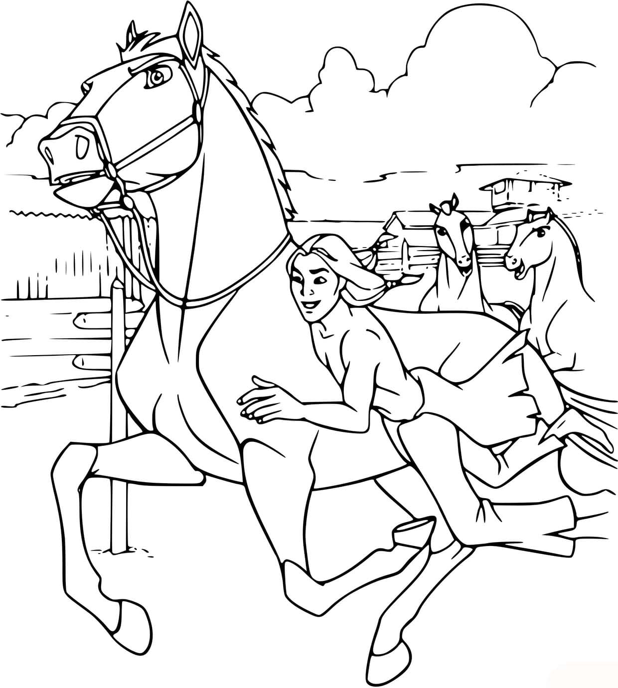 印刷可能 スピリット 描く ぬりえ