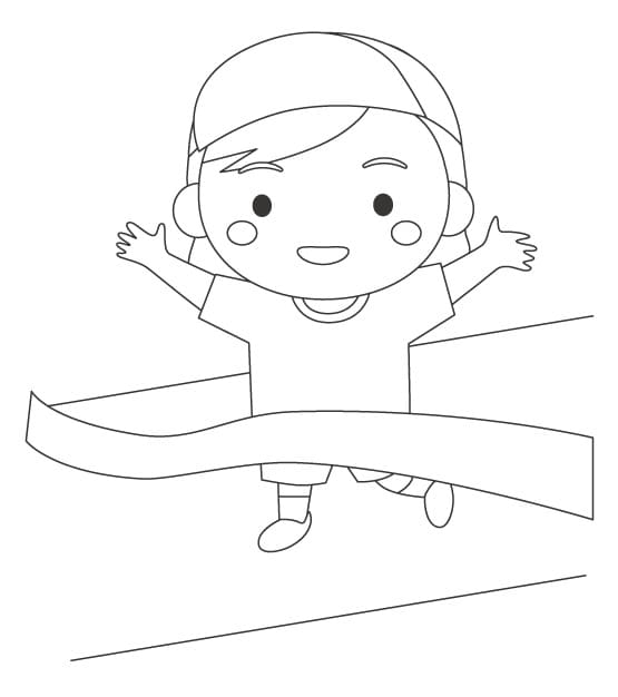 印刷可能 スポーツの日 ぬりえ