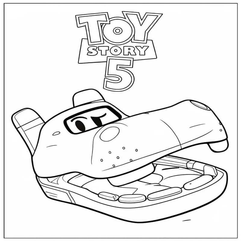 印刷可能 トイ・ストーリー5 描く ぬりえ