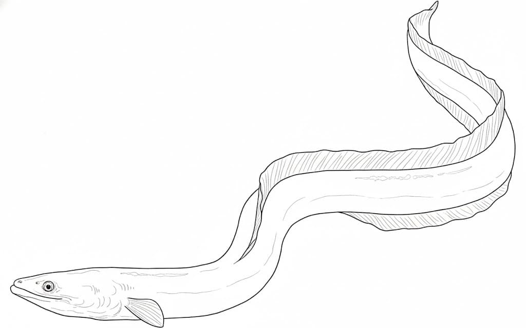 印刷可能 うなぎ 描く ぬりえ
