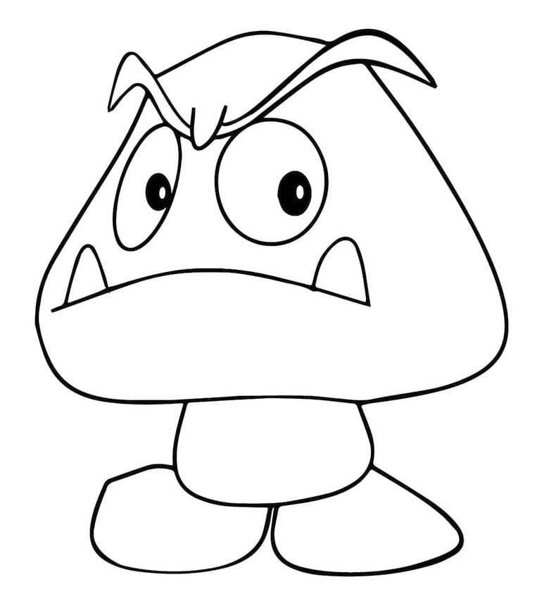 印刷 クリボー ぬりえ