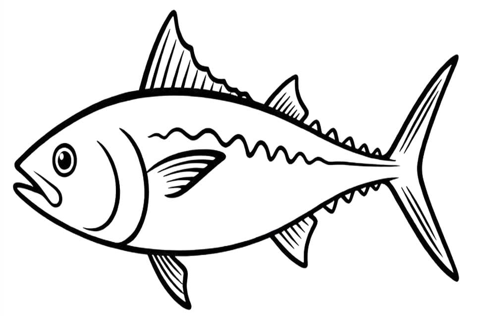 印刷 マグロ ぬりえ