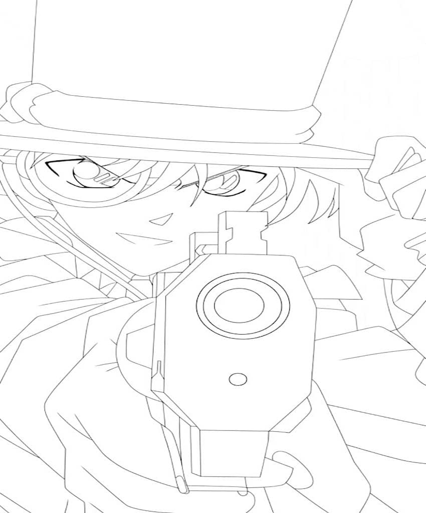 印刷 まじっく快斗 描く ぬりえ