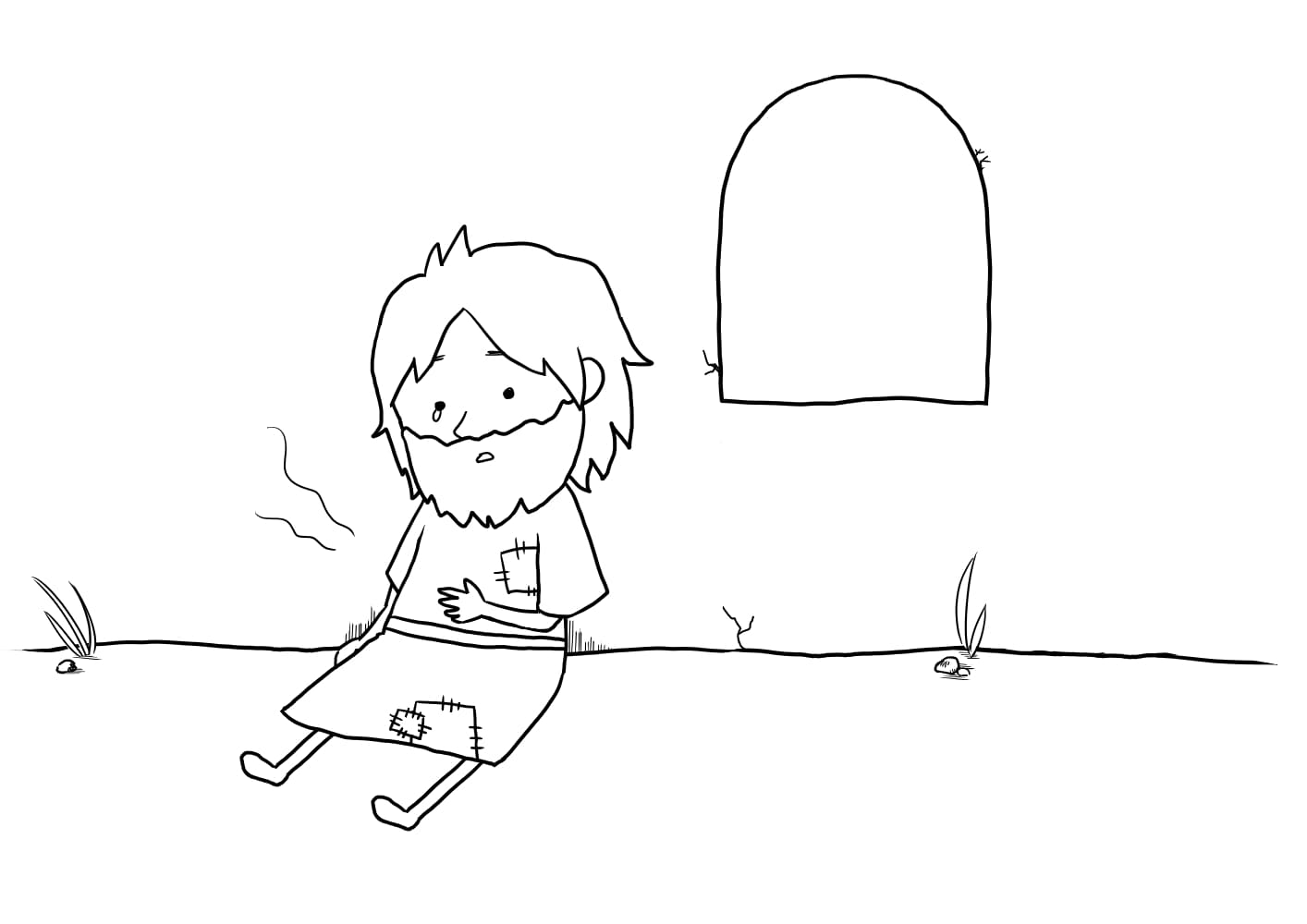 印刷 ラザロ 描く ぬりえ