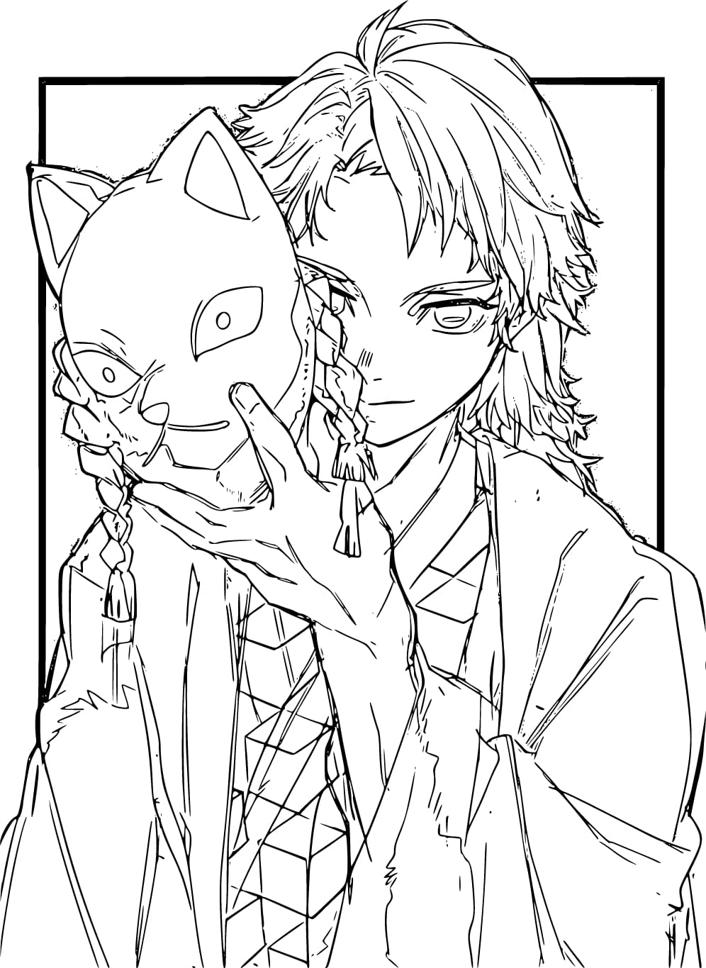 印刷 錆兎 ぬりえ