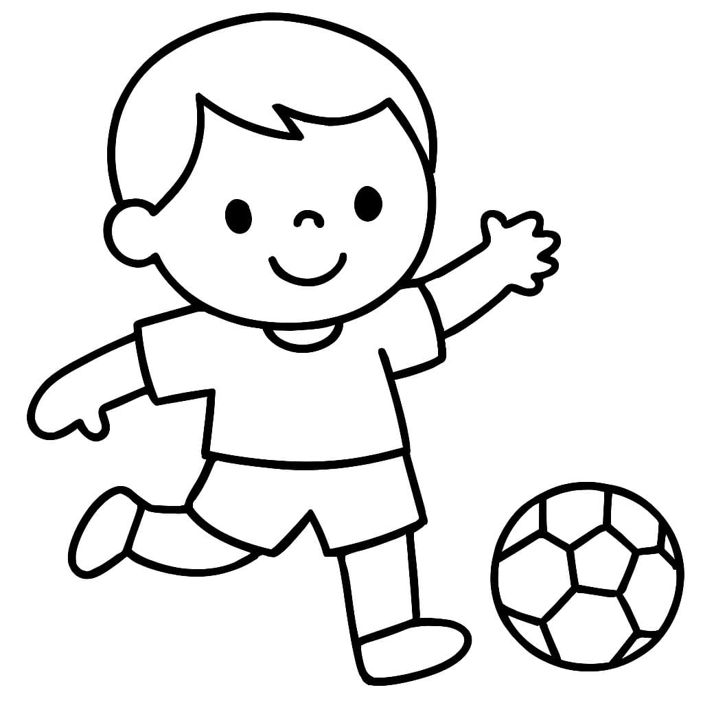 サッカー ぬりえ ぬりえ