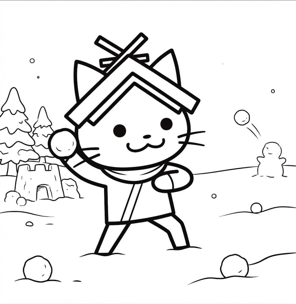 印刷 しまねっこ 描く ぬりえ