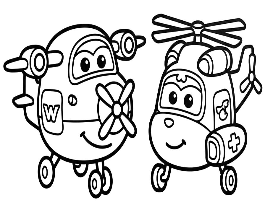 印刷 スーパーウィングス 描く ぬりえ
