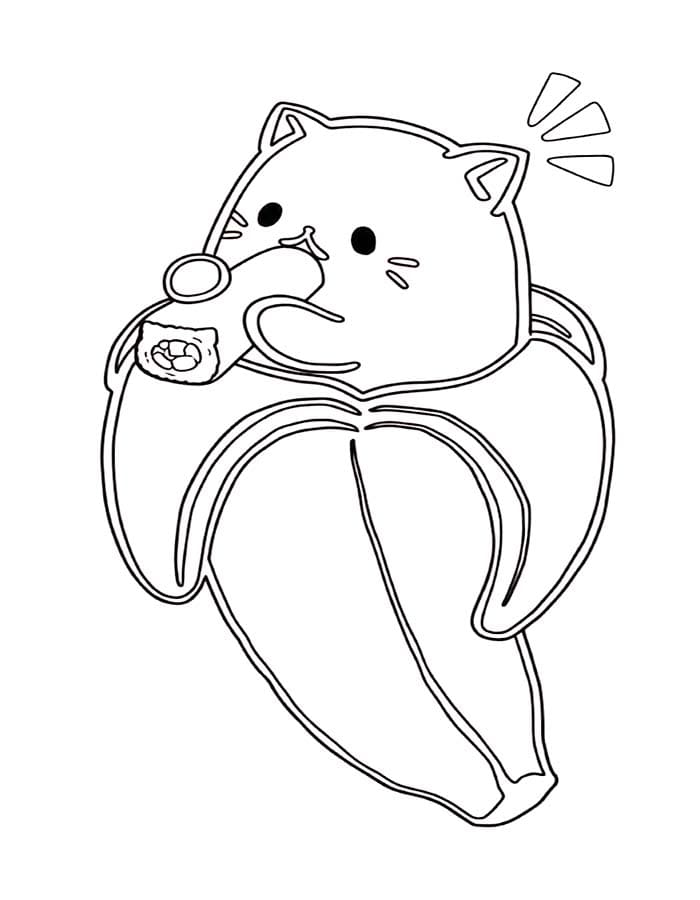 印刷 ばなにゃ 描く ぬりえ