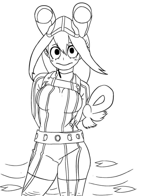 蛙吹梅雨 簡単 ぬりえ 蛙吹梅雨 簡単 ぬりえ