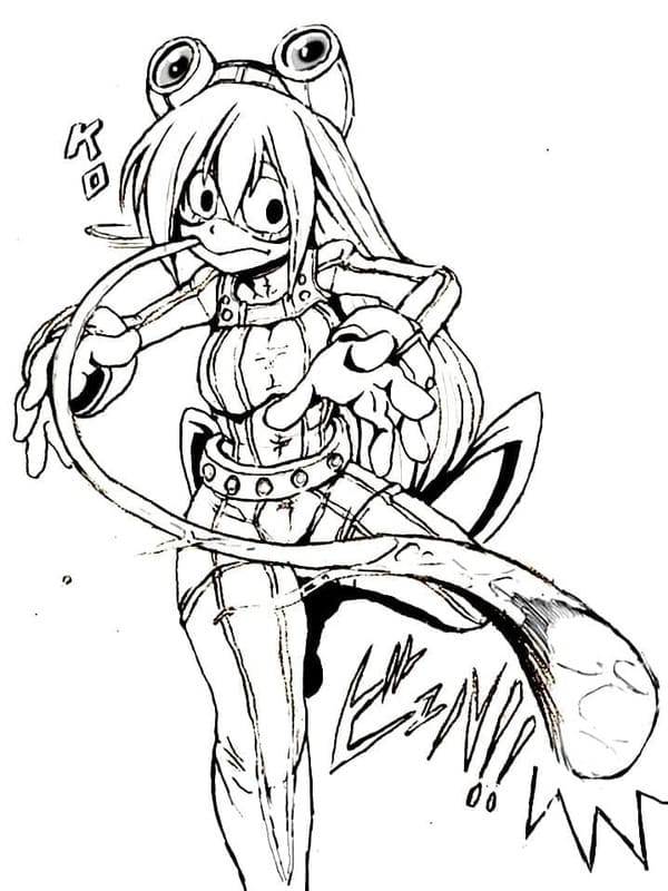 蛙吹梅雨 スケッチ ぬりえ 蛙吹梅雨 スケッチ ぬりえ