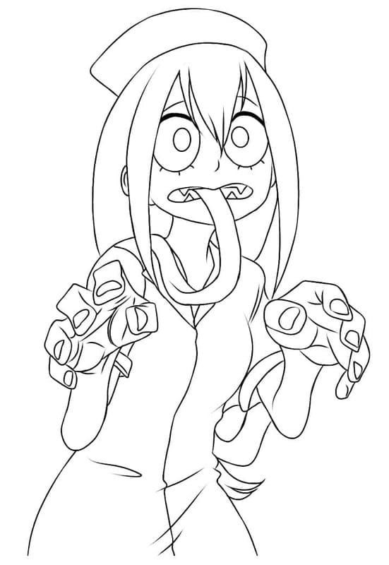 蛙吹梅雨 素敵な ぬりえ 蛙吹梅雨 素敵な ぬりえ