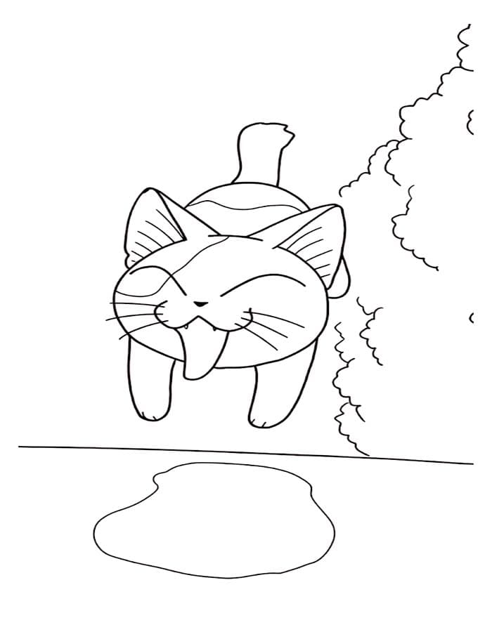 描く チーズスイートホーム ぬりえ