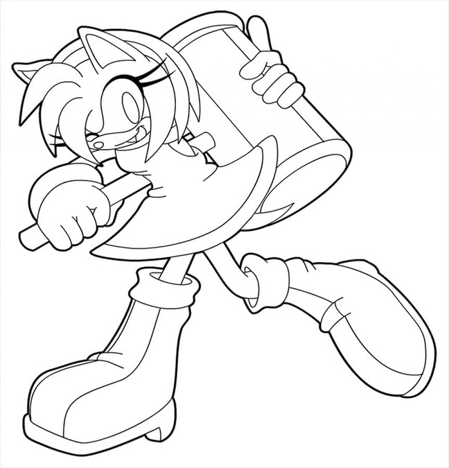 描くエミー・ローズ かわいい ぬりえ