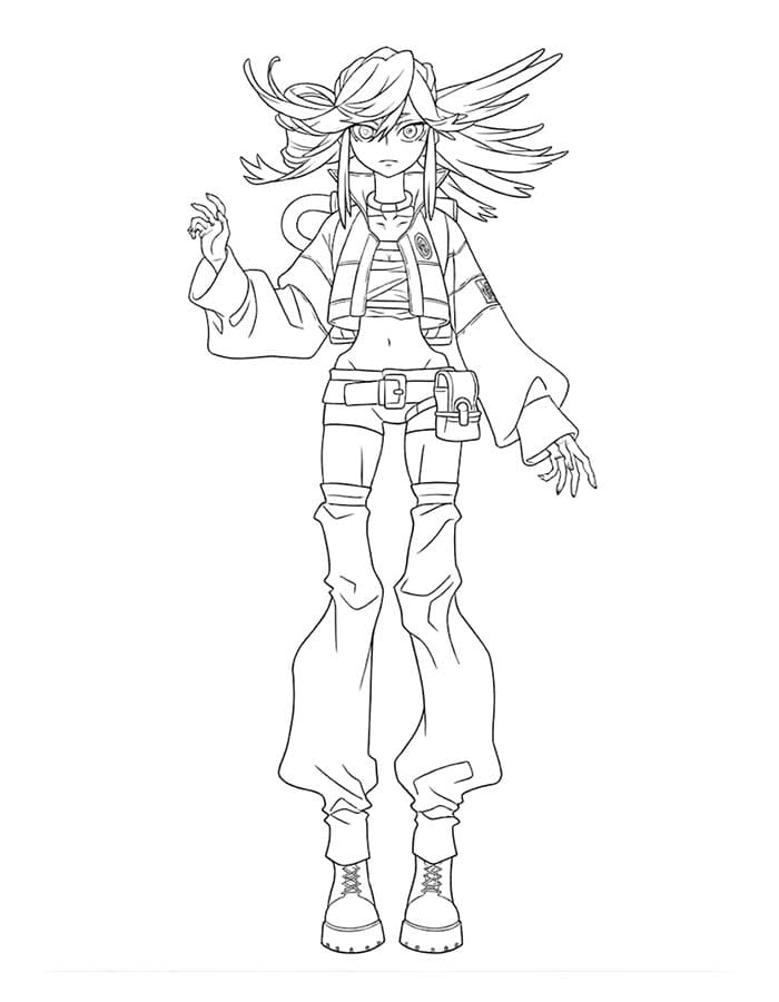 描くガチアクタ ぬりえ