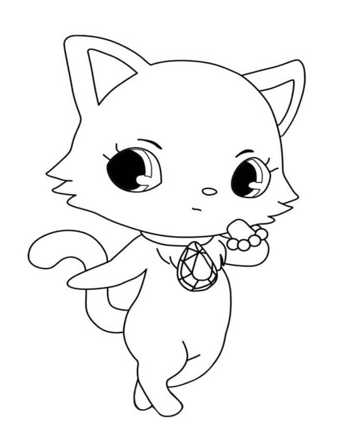 描く ジュエルペット ぬりえ