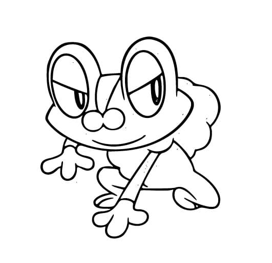 描くケロマツ 無料 ぬりえ