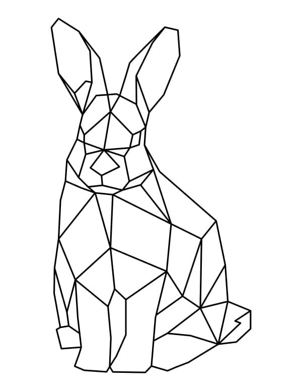描く幾何学的な 子供向けの基本 ぬりえ