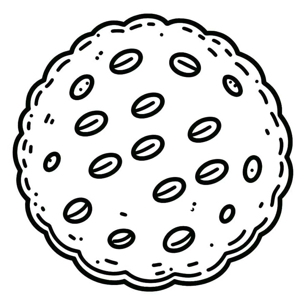 クッキー ぬりえ ぬりえ
