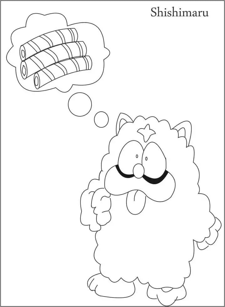 描く 忍者ハットリくん 無料の基本 ぬりえ